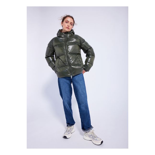 Mythic Vintage Puffer Jacket | Verde militare