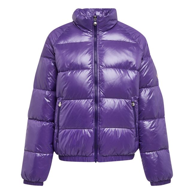 Mythic Vintage Puffer Jacket | Purple