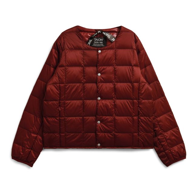 Quilted Jacket | Bordeaux