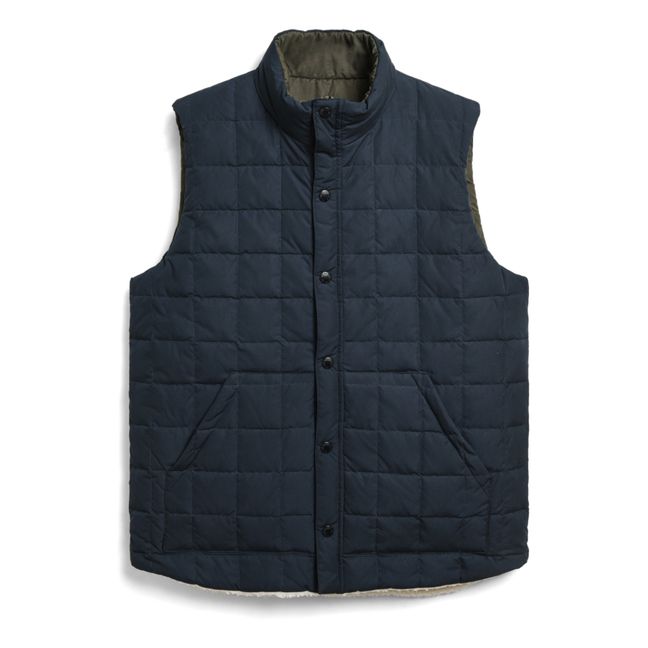 Mountain Reversible Vest | Navy blue