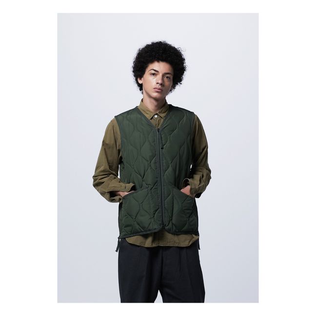Chaqueta militar acolchada | Verde oliva