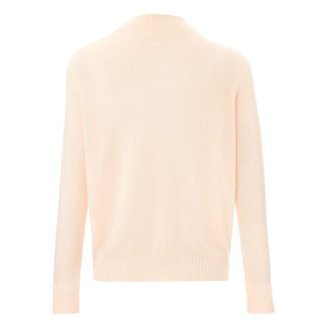 Garofano Merino Wool and Mohair Jumper | Powder