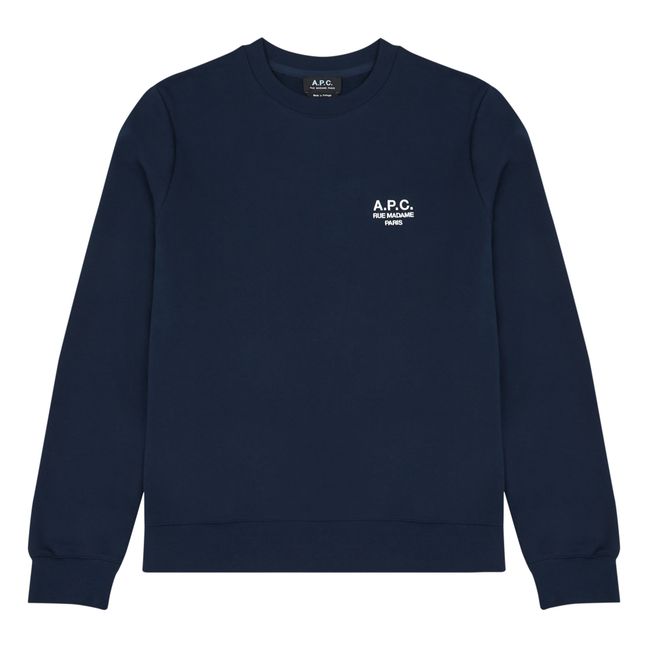 Sudadera Rider de algodón ecológico | Azul Marino