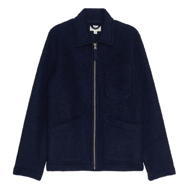 Chore Woollen Jacket Azul Marino