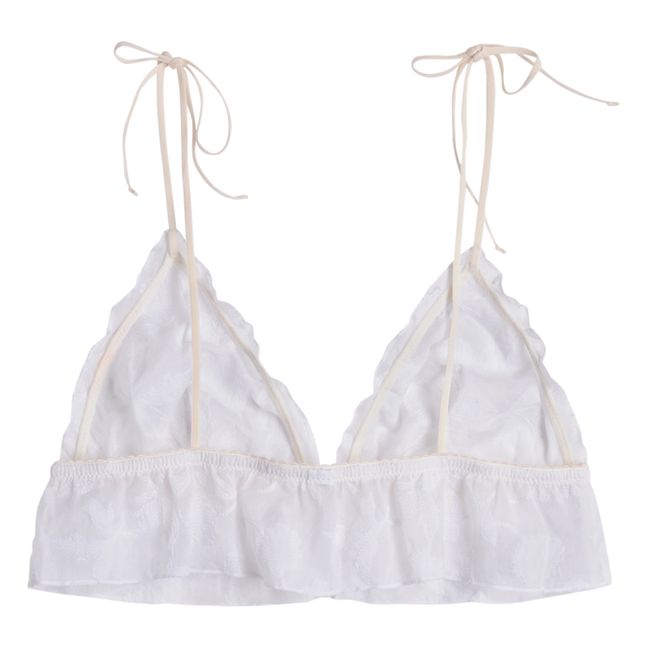Soutien-gorge Alyre Broderie Française | Blanc