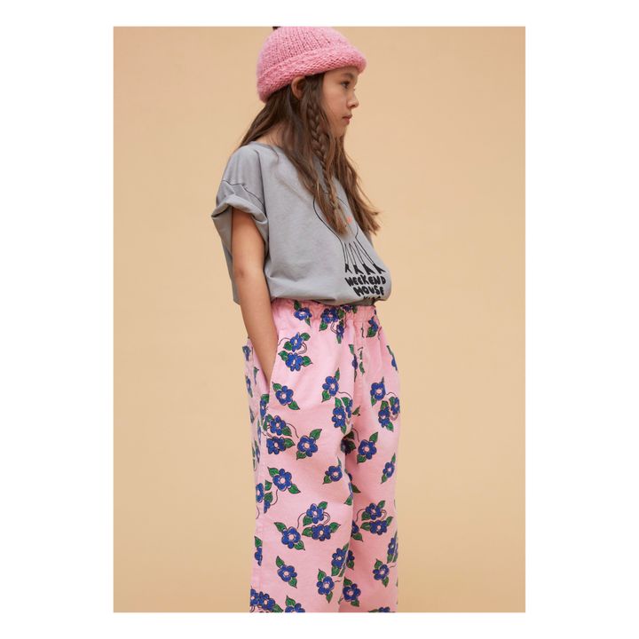 Floral Trousers Rosa- Immagine del prodotto n°3
