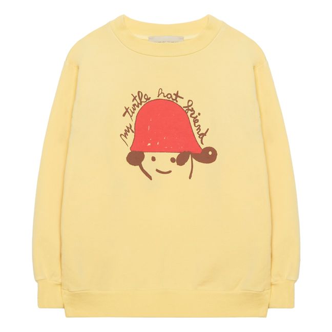 Turtle Sweatshirt | Yellow