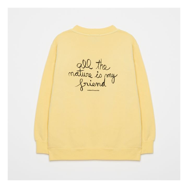 Turtle Sweatshirt | Yellow- Product image n°4