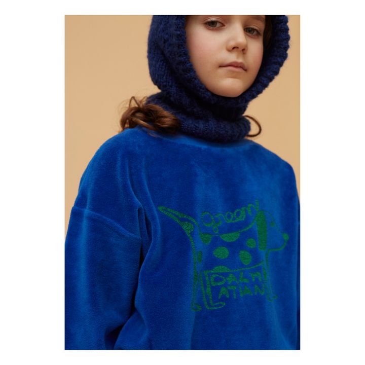 Organic Cotton Dog Sweatshirt Blu- Immagine del prodotto n°3