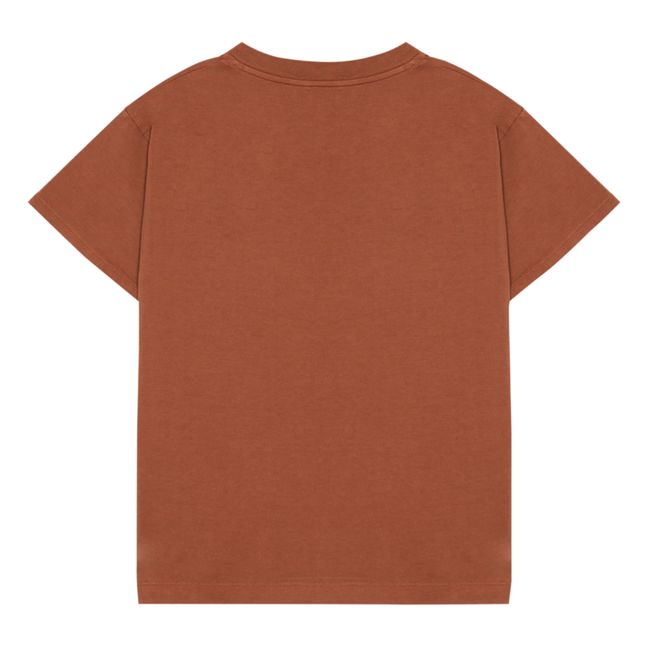 Logo T-shirt Brown