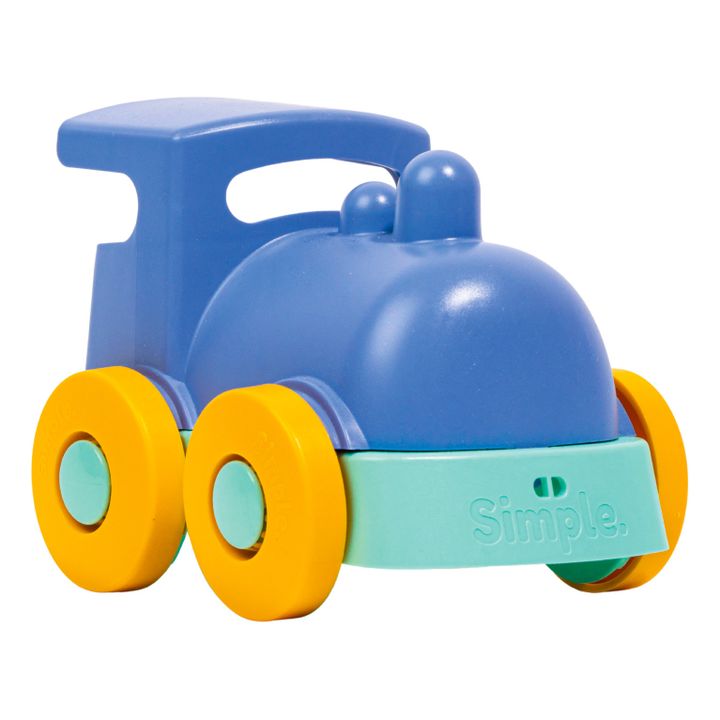 Pull and Push Toy Train | Blue- Product image n°0