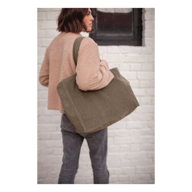 Corduroy Tote Bag - Women’s Collection  | Green