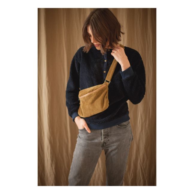 Banane Velours Côtelé - Collection Femme  | Ocre