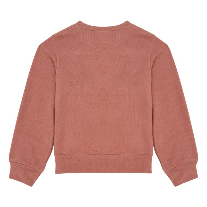 Asymmetric Knit Jumper Dusty Pink- Product image n°2