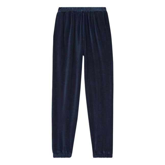 Max Organic Cotton Fleece Joggers | Blu