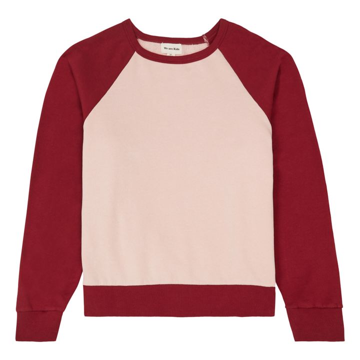 Henri Organic Cotton Fleece Sweatshirt Rosa- Imagen del producto n°0