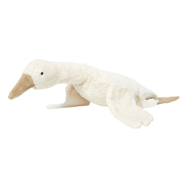 Peluche bouillotte Oie | Blanc