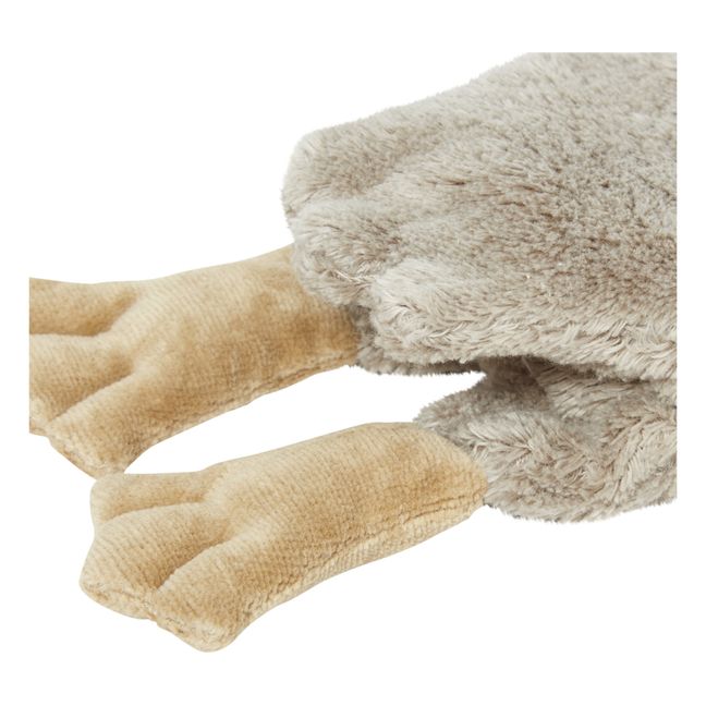 Peluche bouillotte Oie | Gris