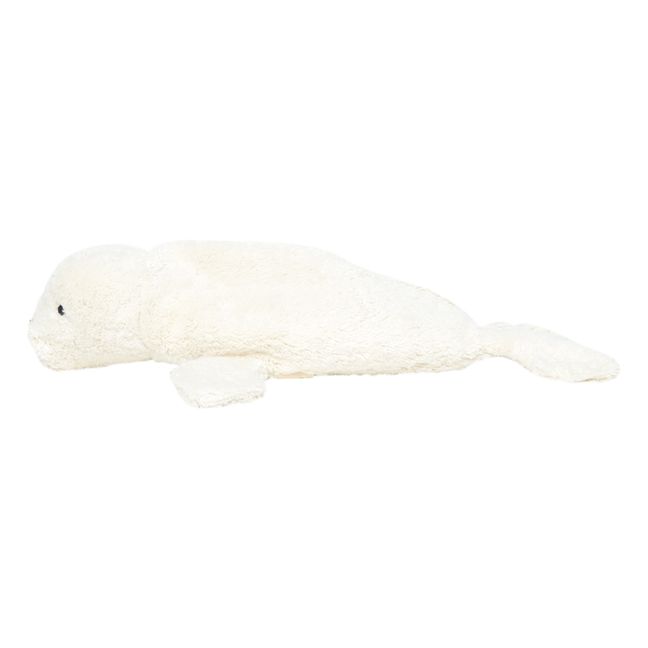 Peluche-borsa dell'acqua calda, motivo: foca | Bianco