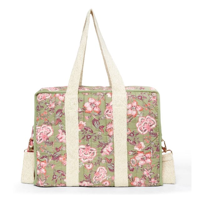 Lilio Organic Cotton Overnight Bag | Khaki