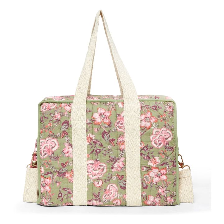 Lilio Organic Cotton Overnight Bag | Khaki- Product image n°2