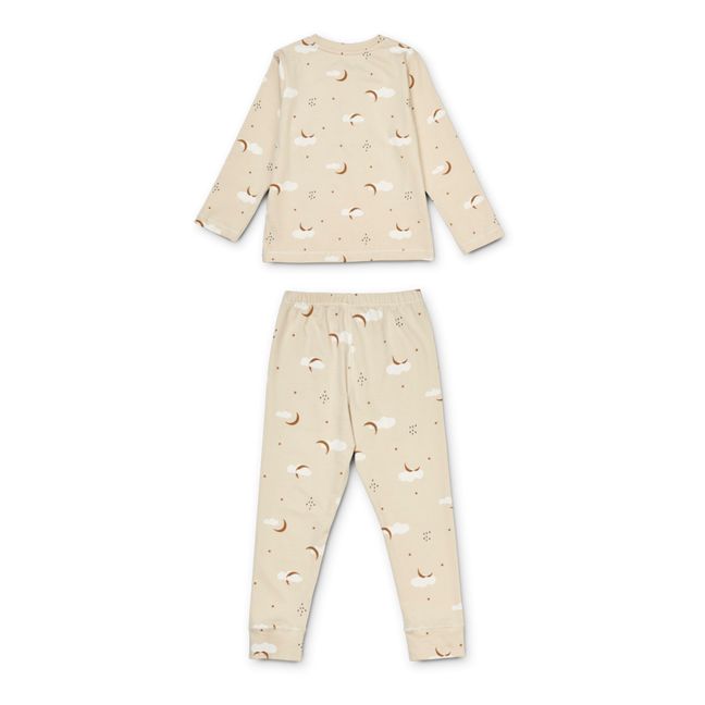 Wilhelm Organic Cotton Pyjamas | Cremefarben