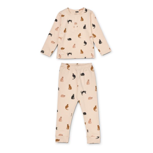 Wilhelm Organic Cotton Pyjama Set | Pink