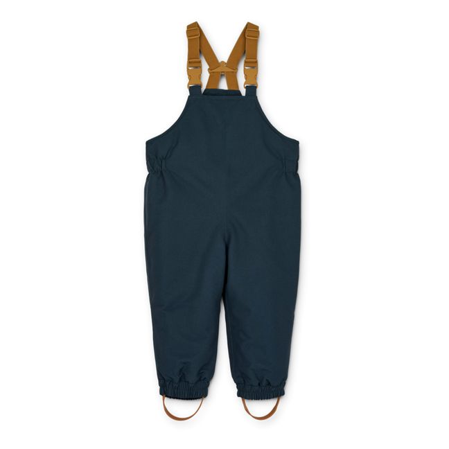 Sjer Recycled Polyester Snow Trousers Blu marino