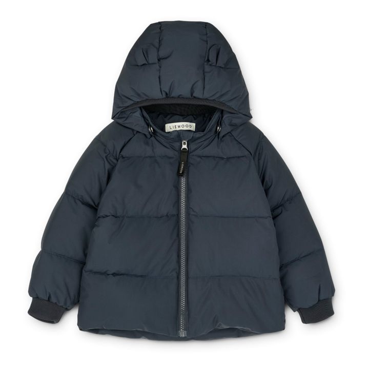 Polle Recycled Polyester Puffer Jacket | Navy blue- Product image n°0