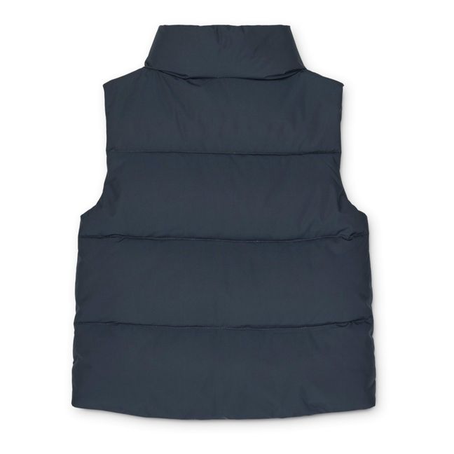 Karri Recycled Polyester Puffer Vest | Navy blue