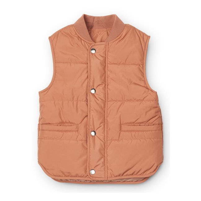 Allison Recycled Polyester Vest | Pink