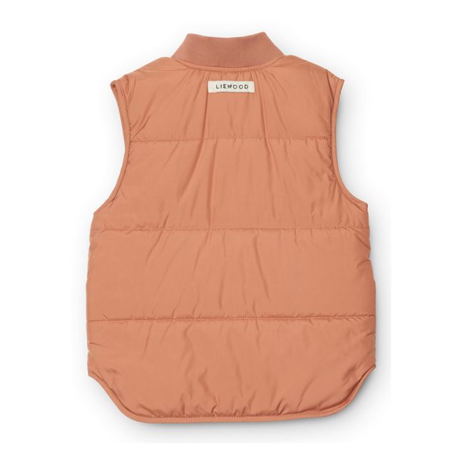 Allison Recycled Polyester Vest | Pink