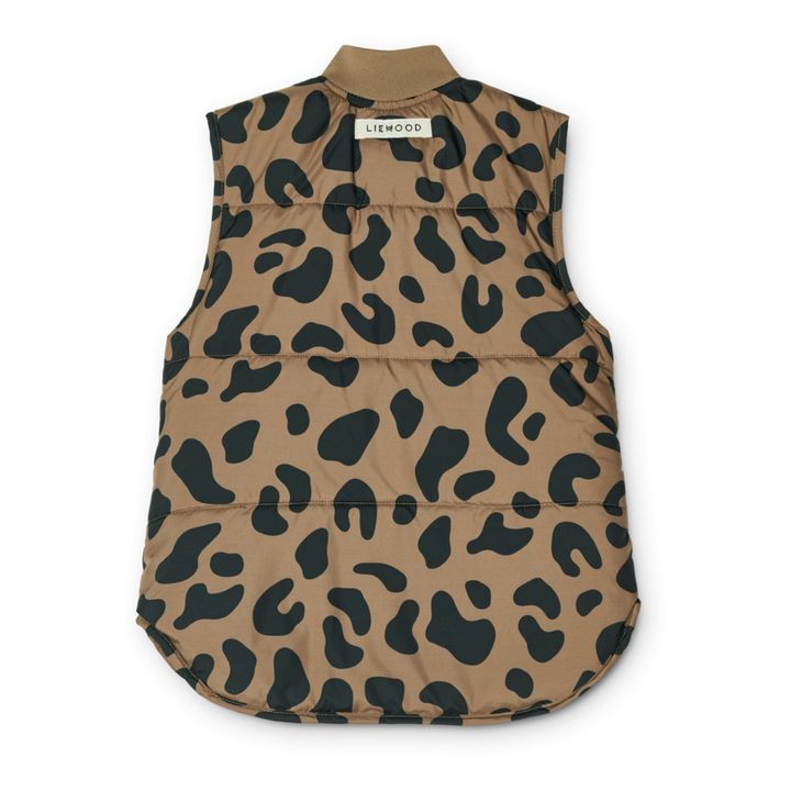 Allison Recycled Polyester Print Vest | Beige- Product image n°6