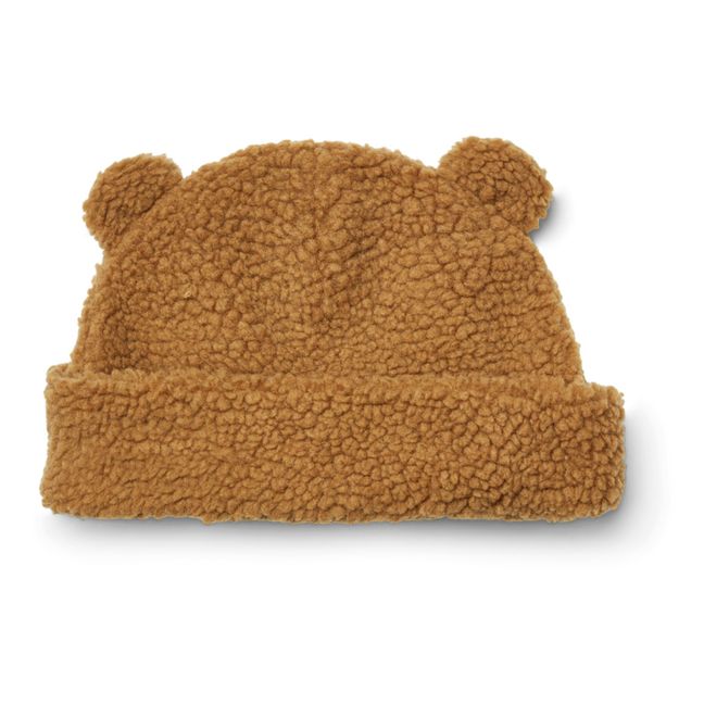 Bibi Recycled Polyester Ear Beanie Caramelo