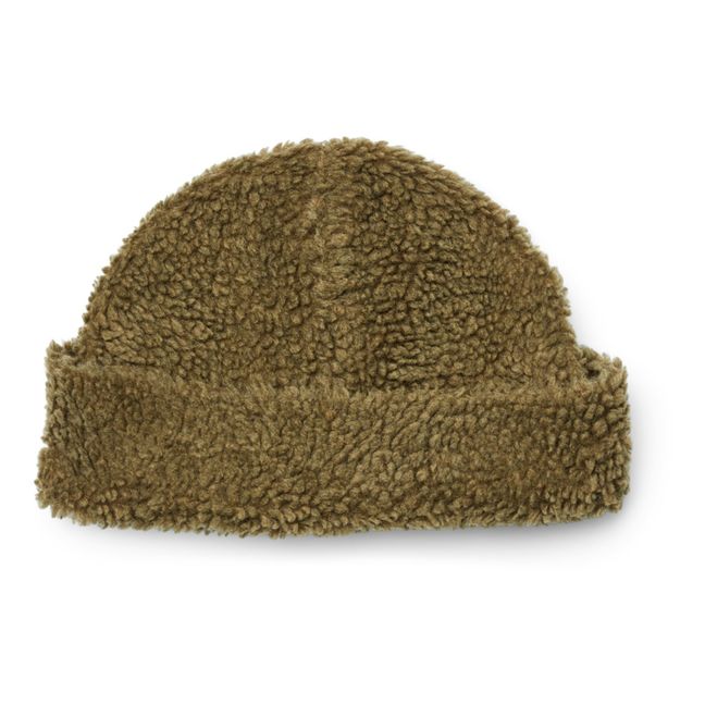 Bibi Recycled Polyester Beanie Verde militare