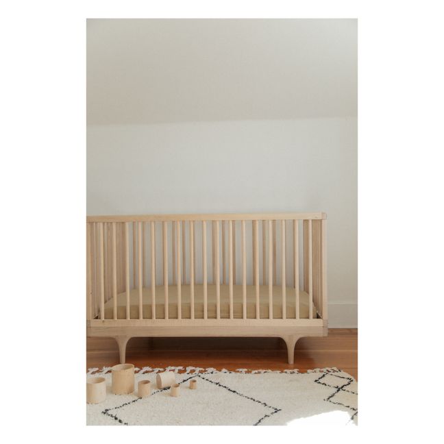 Drap-housse en coton bio 60x120 cm | Hojicha