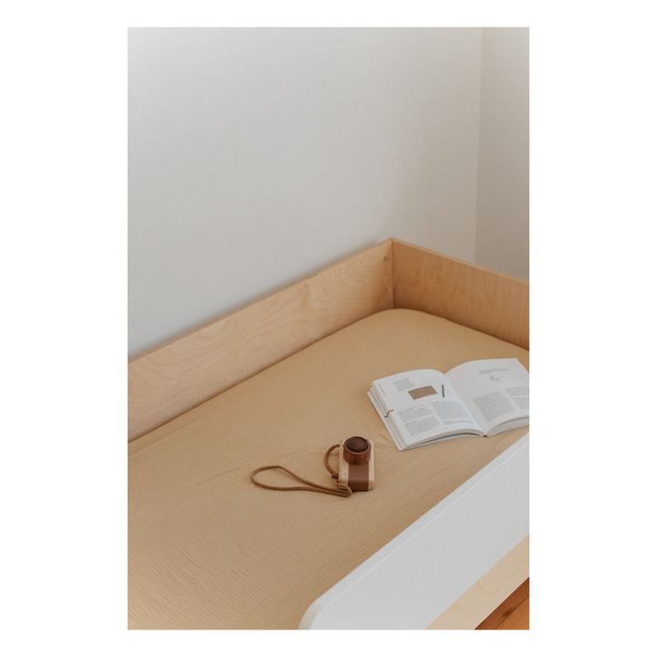 Drap-housse en coton bio 60x120 cm | Miso- Image produit n°2