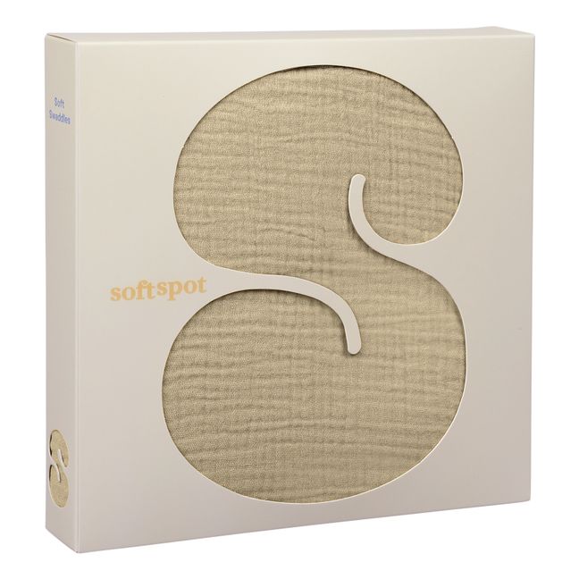 Lange d'emmailottage en coton bio 120x120 cm | Hojicha