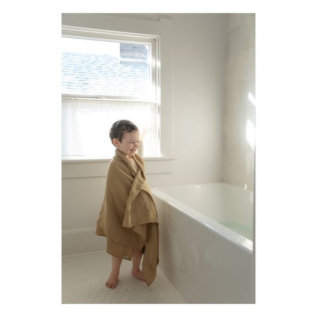 Lange d'emmailottage en coton bio 120x120 cm | Hojicha