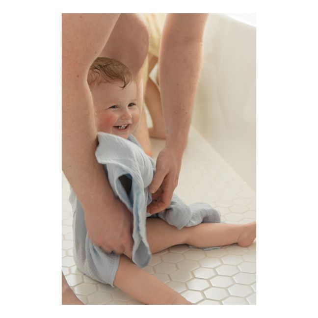 Organic Cotton Swaddling Cloth - 120 x 120 cm | Cloud