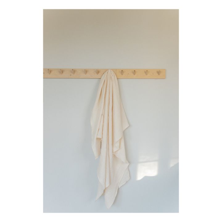 Organic Cotton Swaddling Cloth - 120 x 120 cm | Oat- Product image n°1