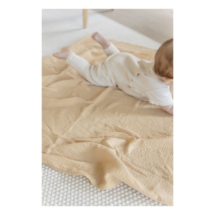 Organic Cotton Swaddling Cloth - 120 x 120 cm | Miso- Product image n°4