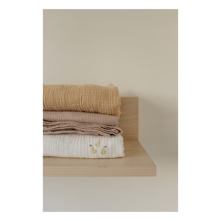 Organic Cotton Swaddling Cloth - 120 x 120 cm | Miso- Product image n°1