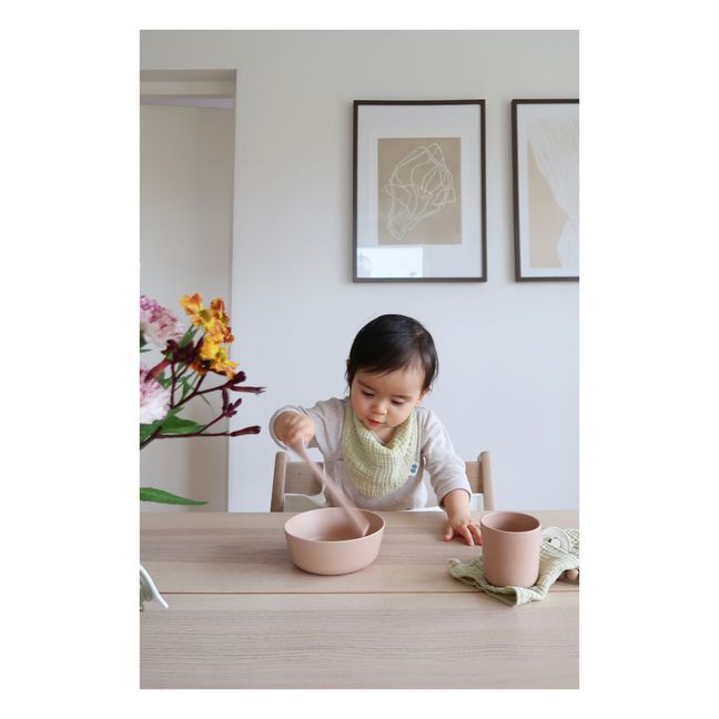 Bavoirs bandana en coton bio - Set de 3 | Garden