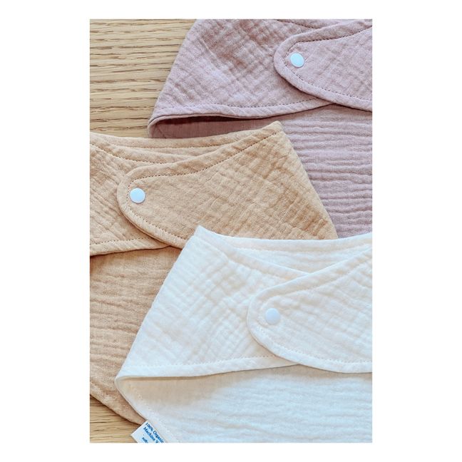 Organic Cotton Bandana Bibs - Set of 3 | Bloom