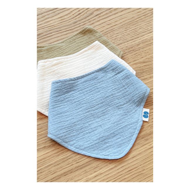 Bavaglini bandana in cotone bio - Set di 3 | Dream