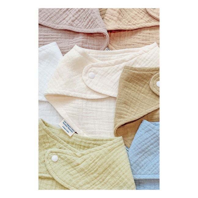 Bavoirs bandana en coton bio - Set de 3 | Dream