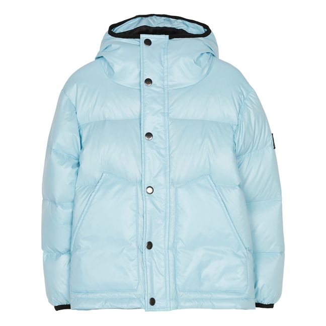Snowflow Puffer Jacket | Pale blue