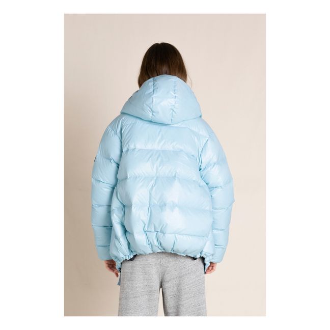 Snowflow Puffer Jacket | Azzurro fiordaliso