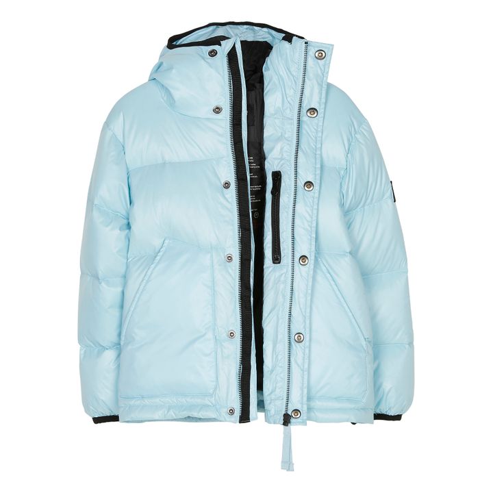 Snowflow Puffer Jacket | Azul Pálido- Imagen del producto n°3